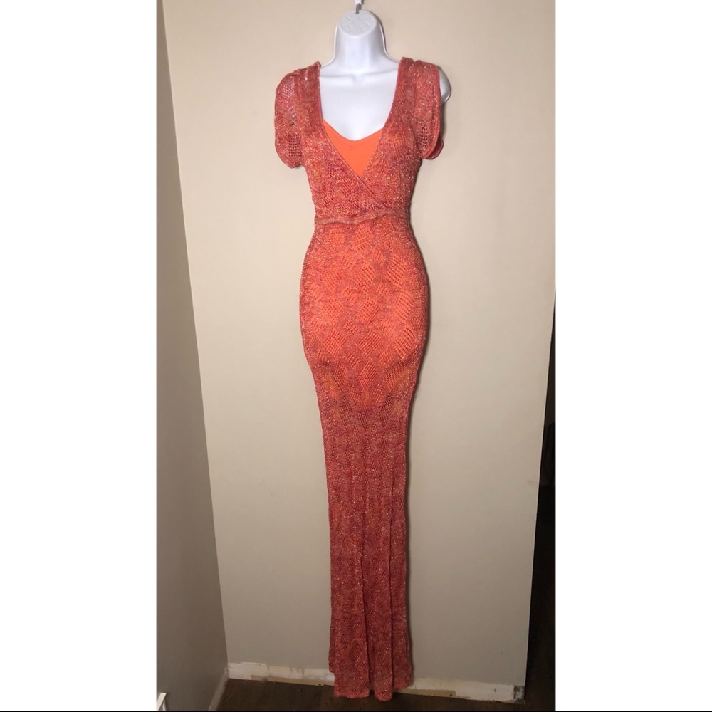 Y2k Bebe Bodycon Knit Dress